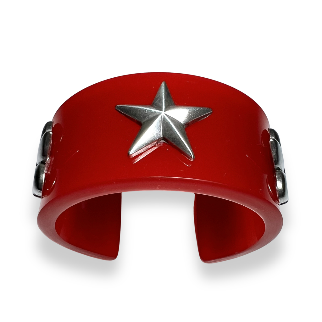 cuff me bracelet in cherry