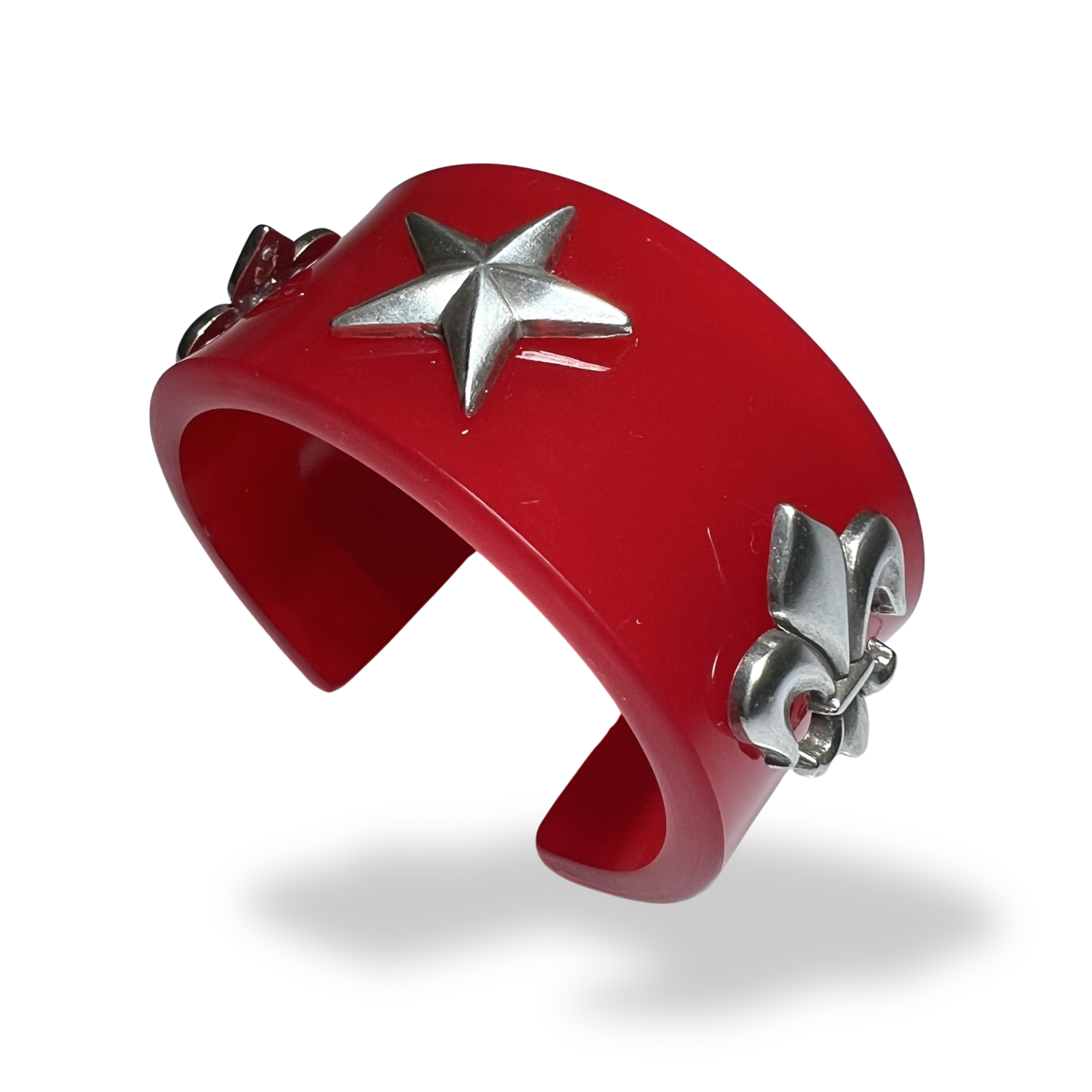 cuff me bracelet in cherry