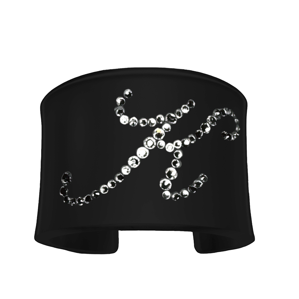 initial cuff bracelet