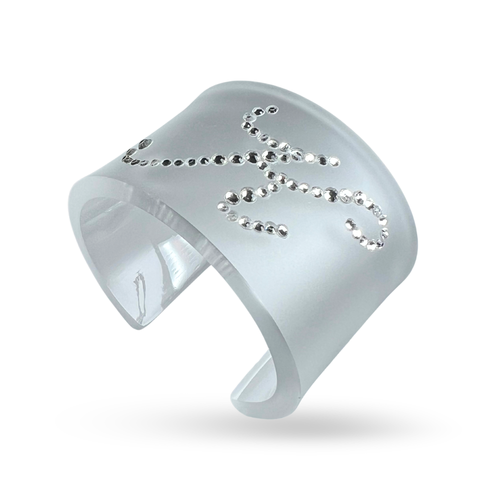 initial cuff bracelet
