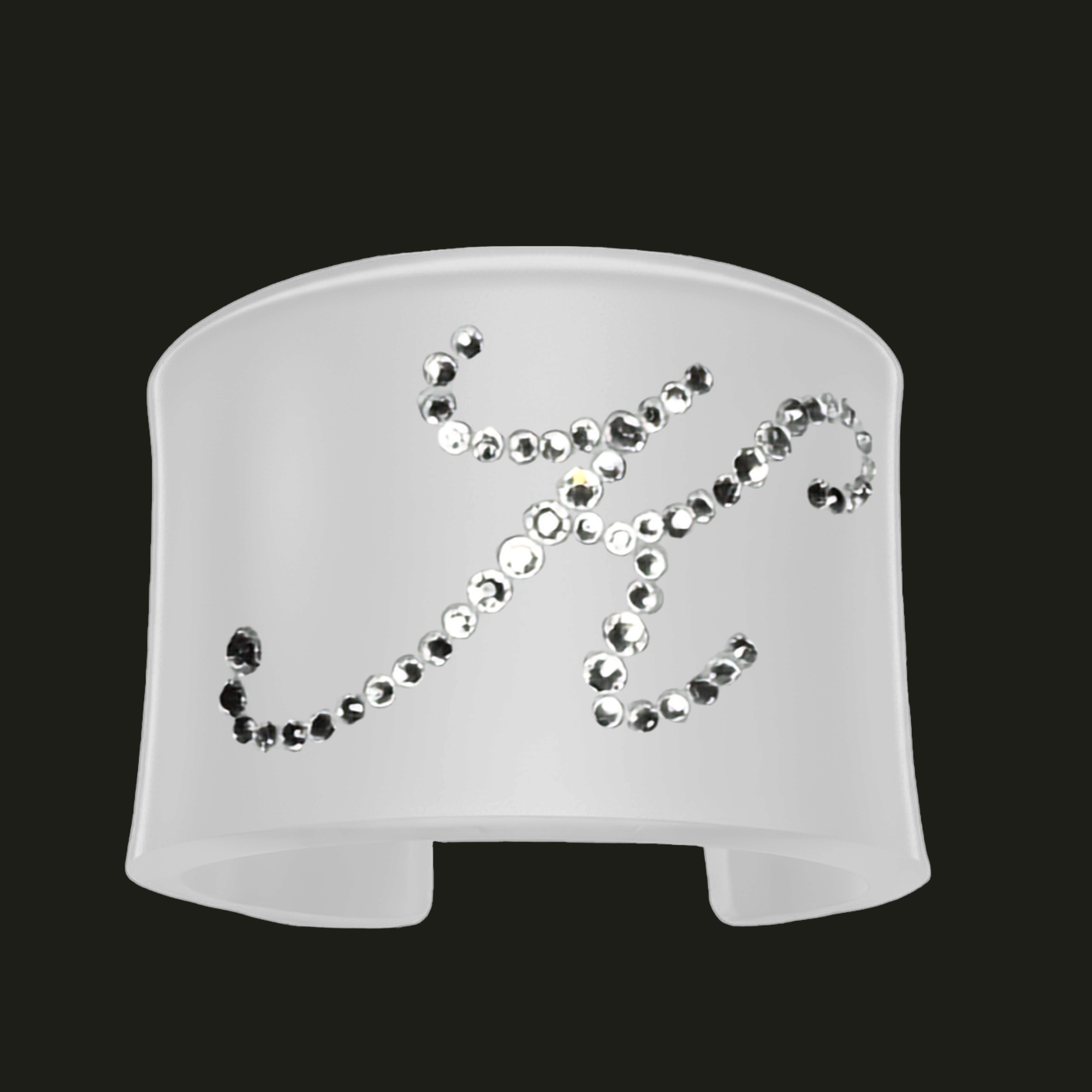 initial cuff bracelet