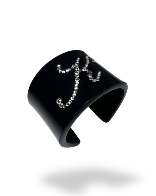initial cuff bracelet